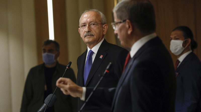 CHP GENEL BAŞKANI KEMAL KILIÇDAROĞLU VE GELECEK PARTİSİ GENEL BAŞKANI AHMET DAVUTOĞLU